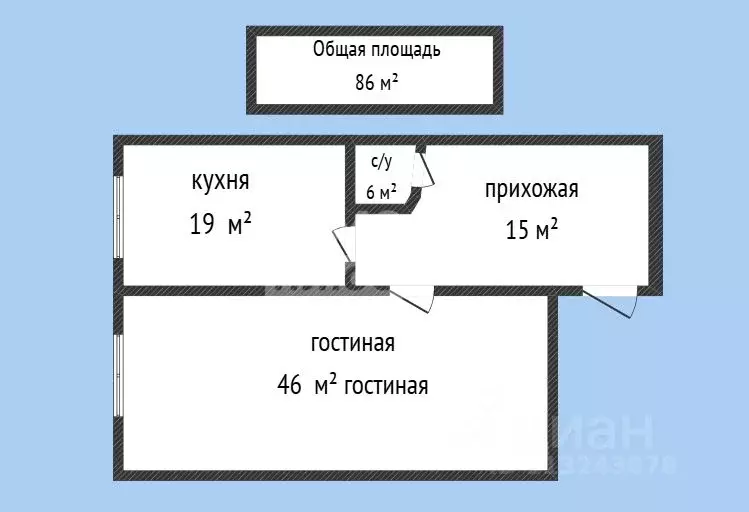 2-к кв. Дагестан, Каспийск ул. Магомедали Магомеджановa, 4А (86.0 м) - Фото 2