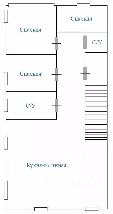 Таунхаус в Москва д. Большое Свинорье, Западная Долина кп, 52к1 (88 м) - Фото 2