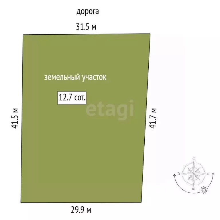 Участок в Тюменская область, Тюмень Р-404, 21-й км, 85 (12.74 сот.) - Фото 1