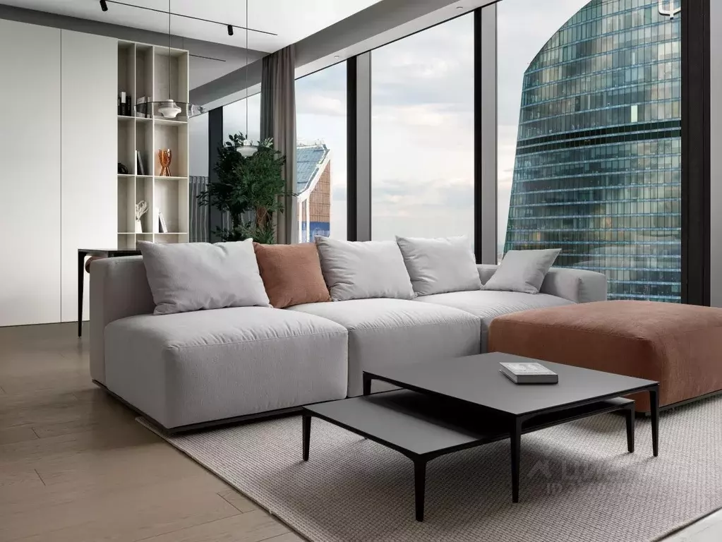 3-к кв. Москва 1-й Красногвардейский проезд, 22с2 (100.0 м) - Фото 1