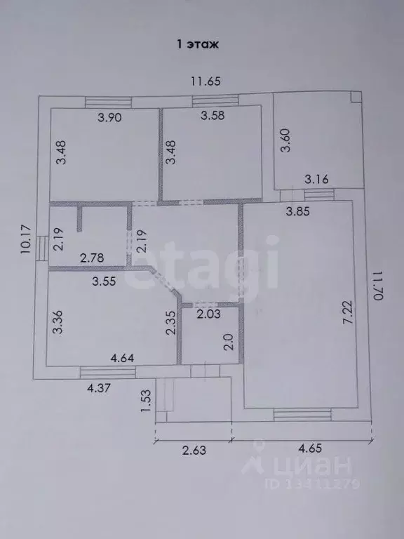 Дом в Белгородская область, Белгородский район, Беловское с/пос, с. ... - Фото 2
