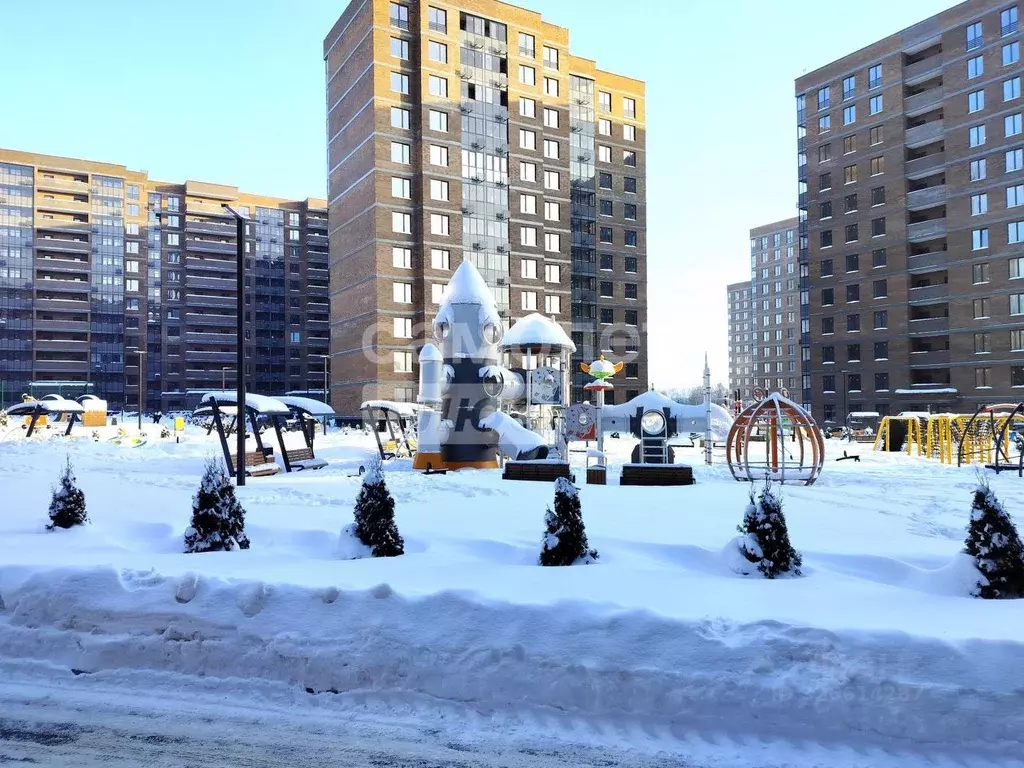 Студия Московская область, Домодедово Авиационный мкр, ул. Жуковского, ... - Фото 1