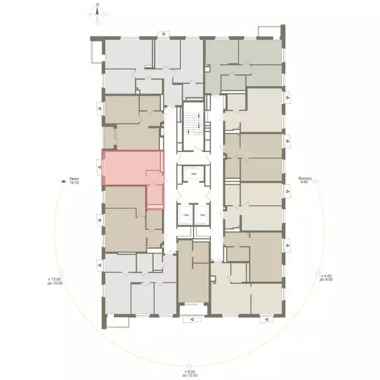 1-к кв. Башкортостан, Уфа Родина Парк жилой комплекс (31.5 м) - Фото 2