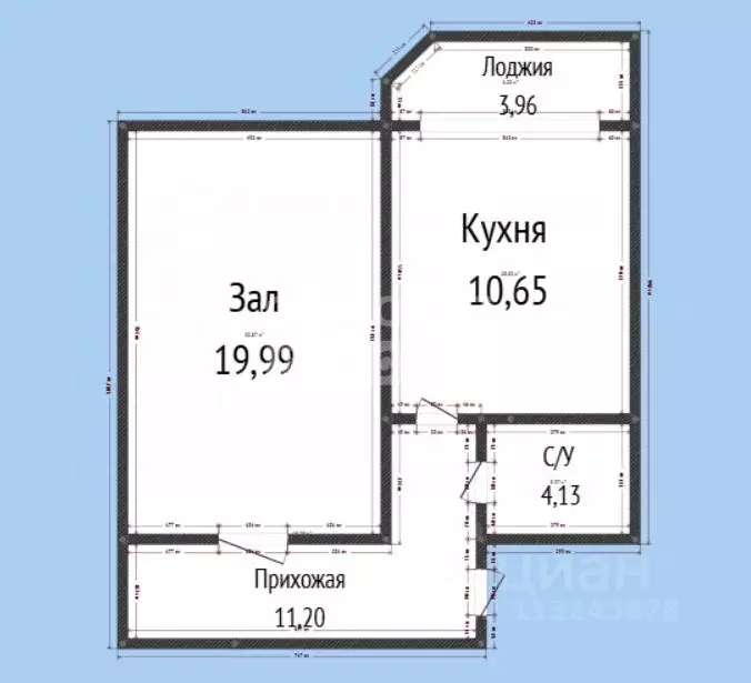 1-к кв. Дагестан, Каспийск Батырая ул., 46 (49.9 м) - Фото 2