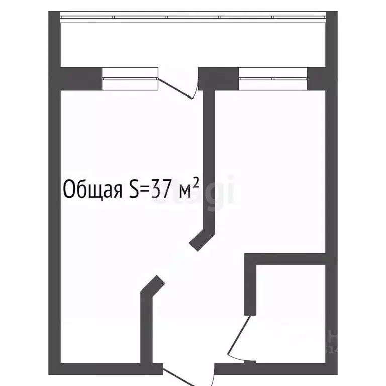 1-к кв. Кемеровская область, Ленинск-Кузнецкий Топкинская ул., 144/2 ... - Фото 2