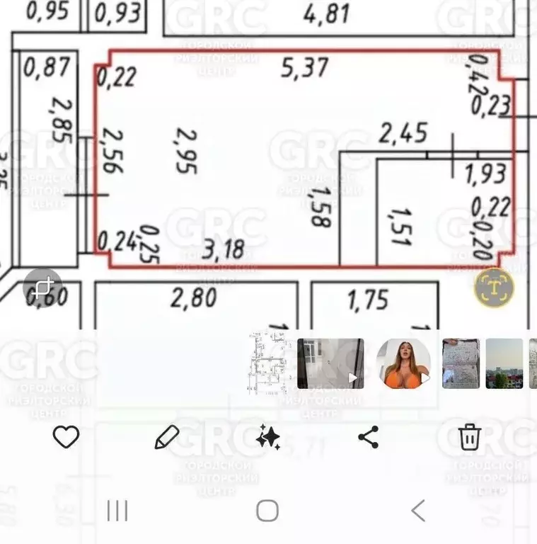 Студия Краснодарский край, Сочи ул. Полтавская, 21А (19.1 м) - Фото 2