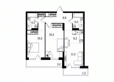 3-к кв. Кировская область, Киров ул. Ивана Попова, 7 (72.0 м) - Фото 0