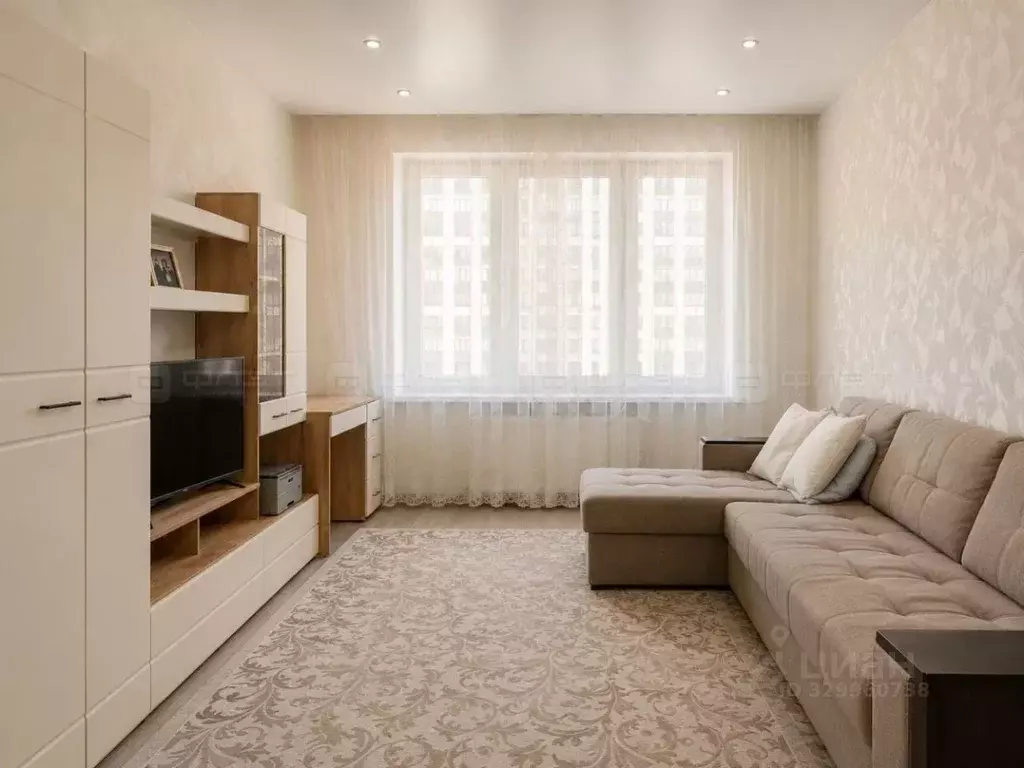 2-к кв. Татарстан, Казань ул. Александра Курынова, 4 (47.3 м) - Фото 1
