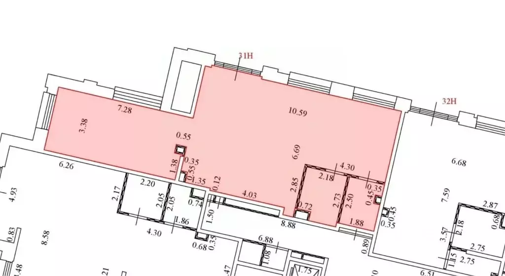 Помещение свободного назначения в Москва ул. Виктора Маслова, 2 (91 м) - Фото 2