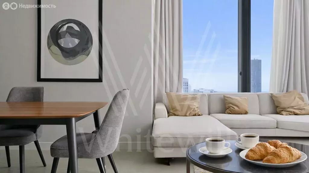 1-комнатная квартира: Москва, 1-й Красногвардейский проезд, 22с2 (84 ... - Фото 2