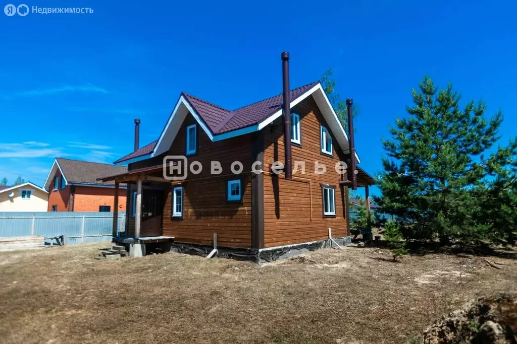 Дом в село Алеканово, КП Ласточка, Светлая улица, 56 (115 м) - Фото 1