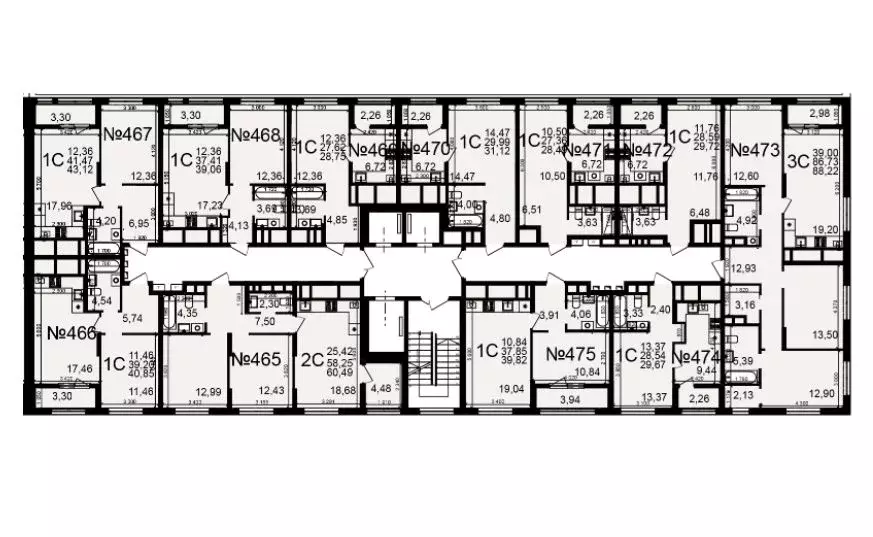 3-к кв. Рязанская область, Рязань Льговская ул., 10 (86.73 м) - Фото 1