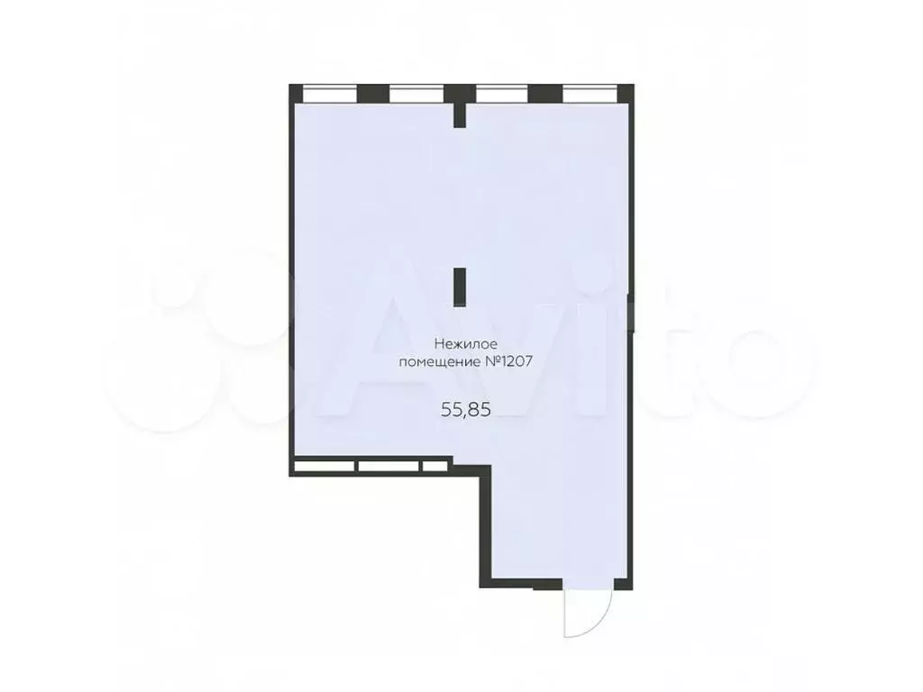 Продам помещение свободного назначения, 55.85 м - Фото 0