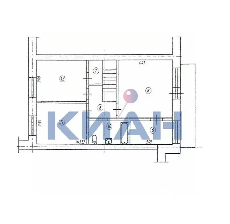 5-к кв. Красноярский край, Красноярск ул. Ады Лебедевой, 66 (131.8 м) - Фото 2