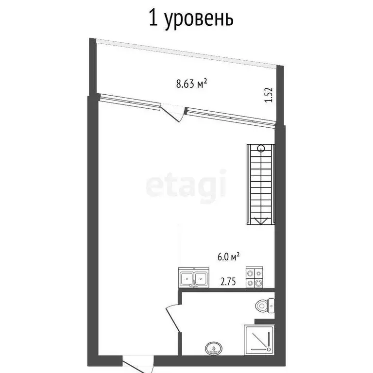 Квартира-студия: посёлок городского типа Партенит, улица Васильченко, ... - Фото 1