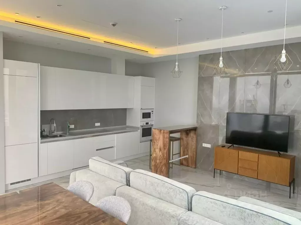 1-к кв. Москва 1-й Красногвардейский проезд, 22с2 (77.3 м) - Фото 2