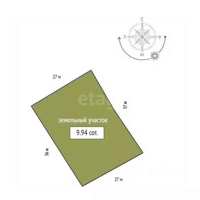 Участок в Красноярский край, Емельяновский муниципальный округ, ... - Фото 1