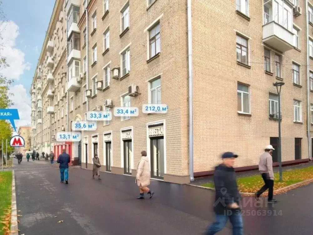 Торговая площадь в Москва Профсоюзная ул., 5/9 (212 м) - Фото 1