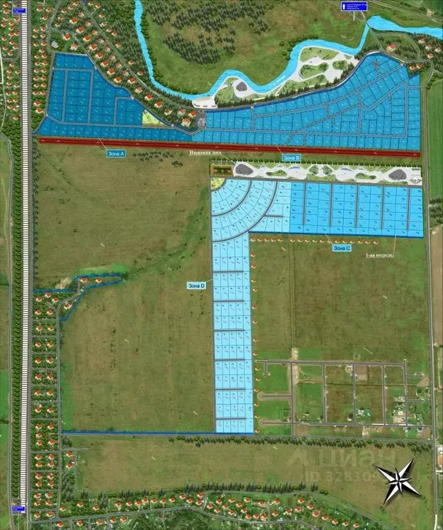 Участок в Ленинградская область, Тосненский район, Федоровское ... - Фото 2