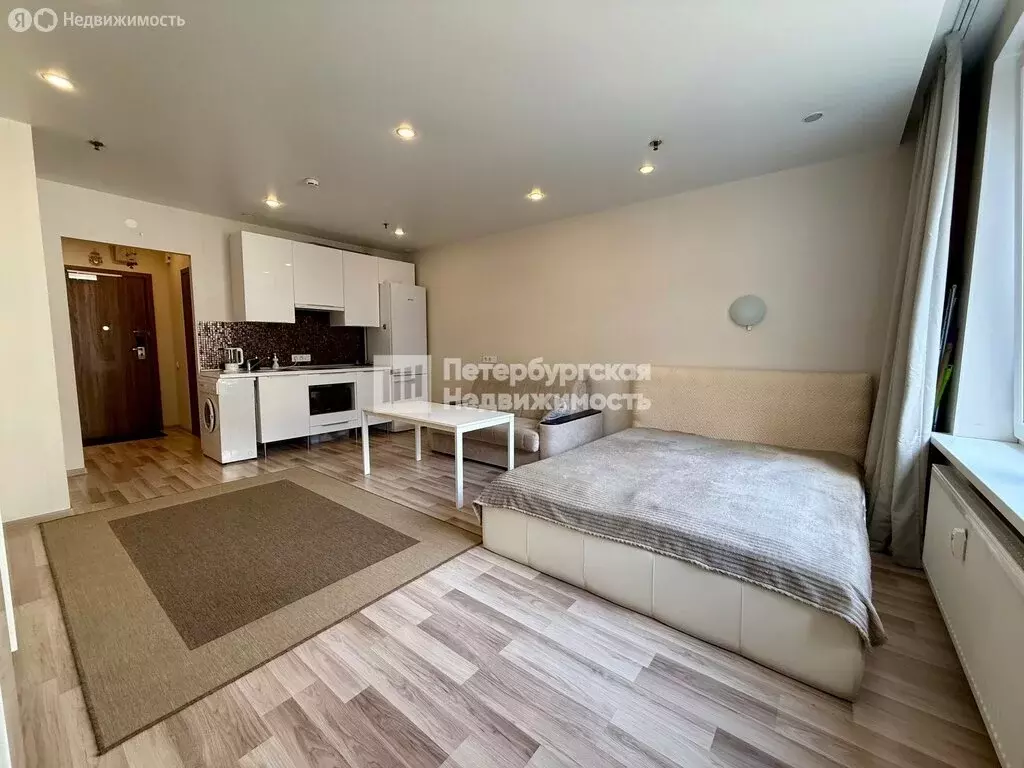 Квартира-студия: Санкт-Петербург, улица Хошимина, 16 (32.6 м) - Фото 2