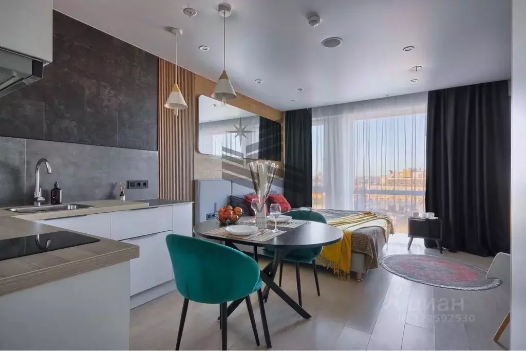 Студия Санкт-Петербург Социалистическая ул., 21 (26.5 м) - Фото 0