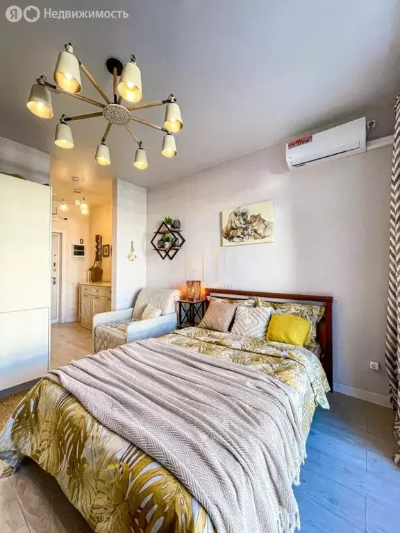 Квартира-студия: село Сукко, Мирная улица, 9к1 (25 м) - Фото 0