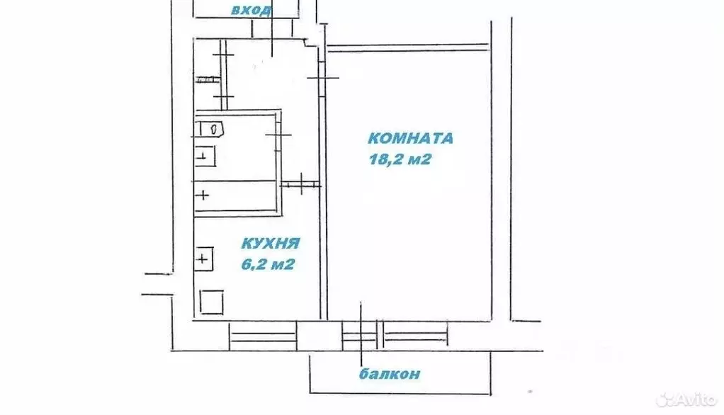 1-к кв. Карелия, Питкяранта ул. Победы, 10А (33.0 м) - Фото 0