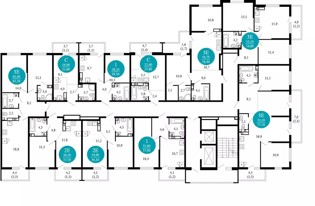 1-к кв. Краснодарский край, Сочи Кудепста мкр,  (37.0 м) - Фото 2