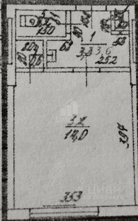 1-к кв. Калининградская область, Калининград Серпуховская ул., 24 ... - Фото 2