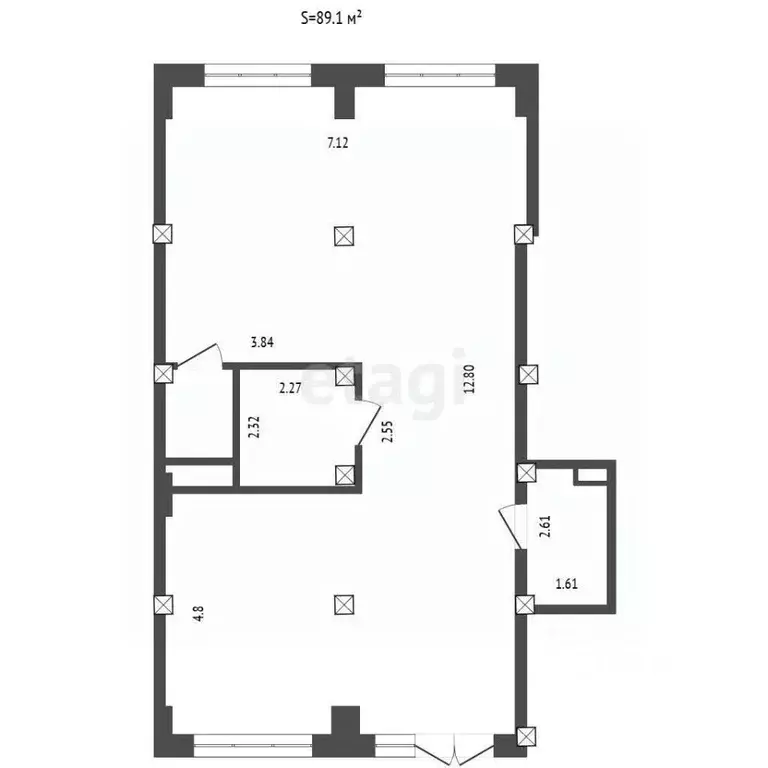 Помещение свободного назначения в Тюменская область, Тюмень ул. ... - Фото 2