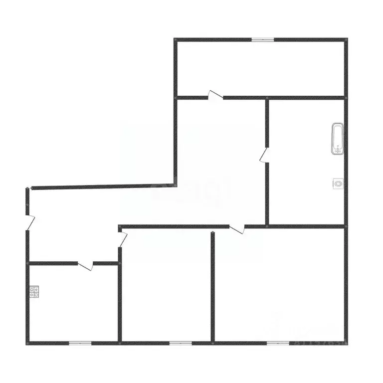 3-к кв. Иркутская область, Ангарск 7-й мкр, 12 (67.5 м) - Фото 0