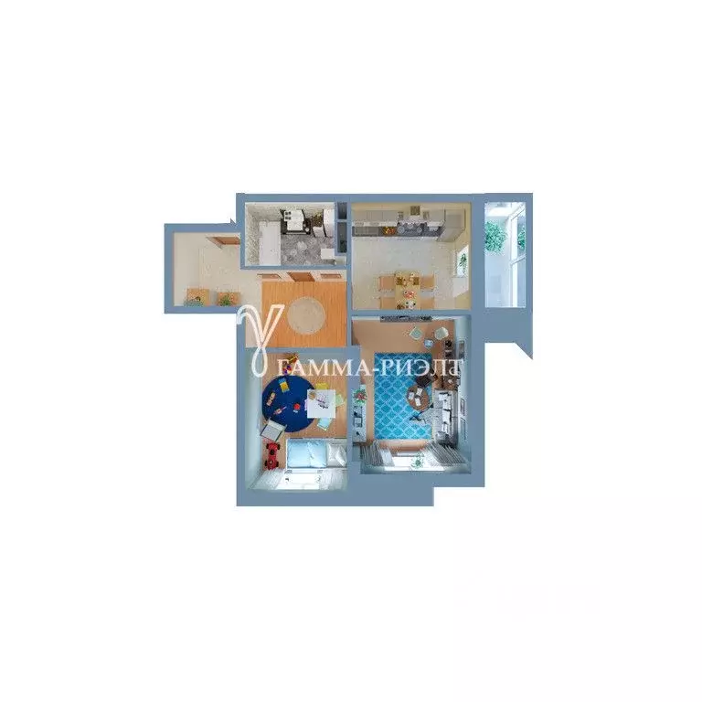 2-к кв. Саратовская область, Саратов Крайняя ул., 87А (60.6 м) - Фото 2