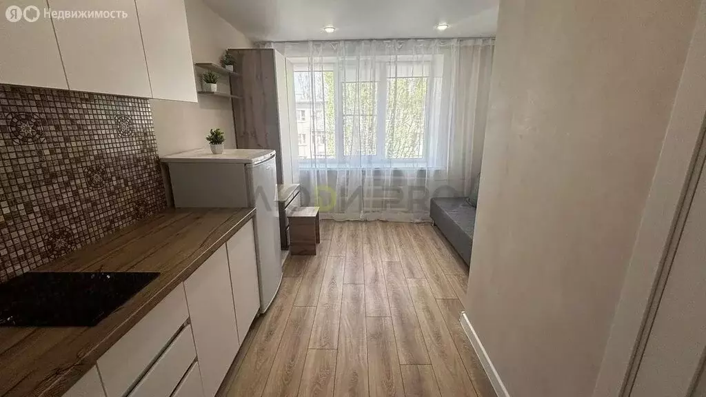 Квартира-студия: Воронеж, улица Молодогвардейцев, 11 (13.6 м) - Фото 1