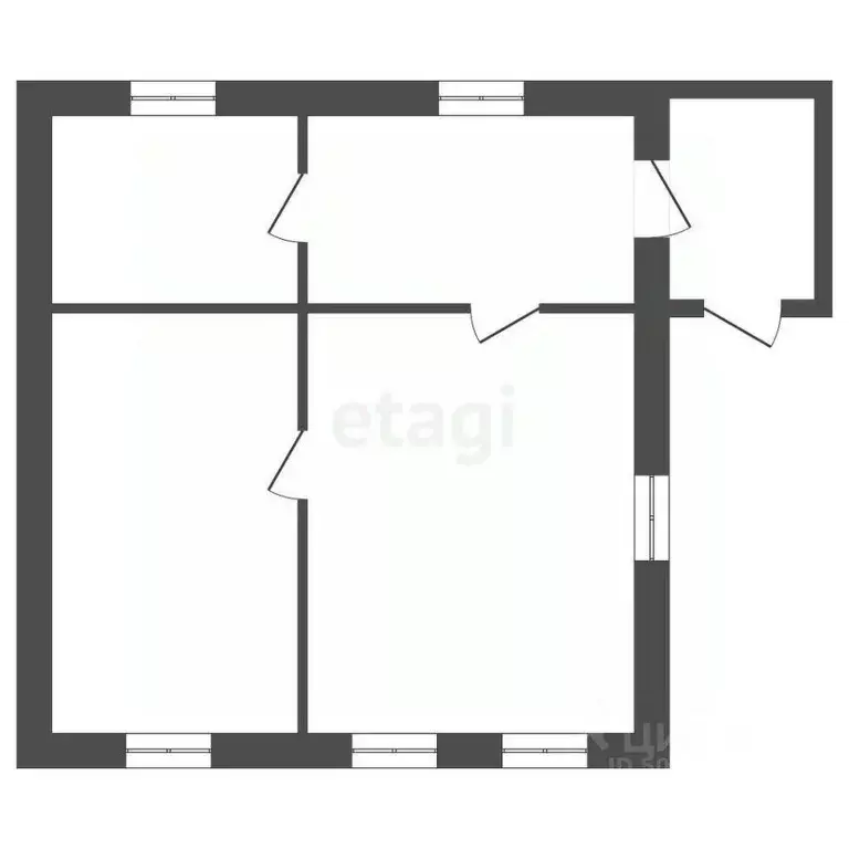 Дом в Саратовская область, Романовка рп ул. Калинина, 72 (40 м) - Фото 1