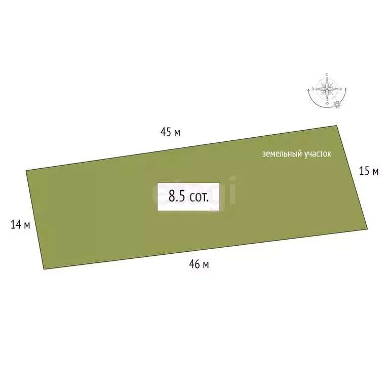 Участок в Новосибирск, СНТ Бытовик (8.5 м) - Фото 0