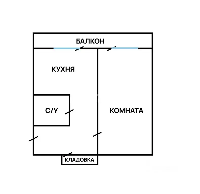 1-к кв. Приморский край, Партизанск ул. Мирошниченко, 23А (31.3 м) - Фото 2