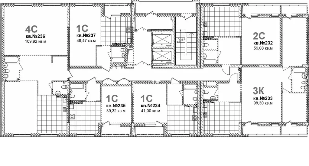 4-к кв. Новосибирская область, Новосибирск Садовая ул., 17 (110.67 м) - Фото 1