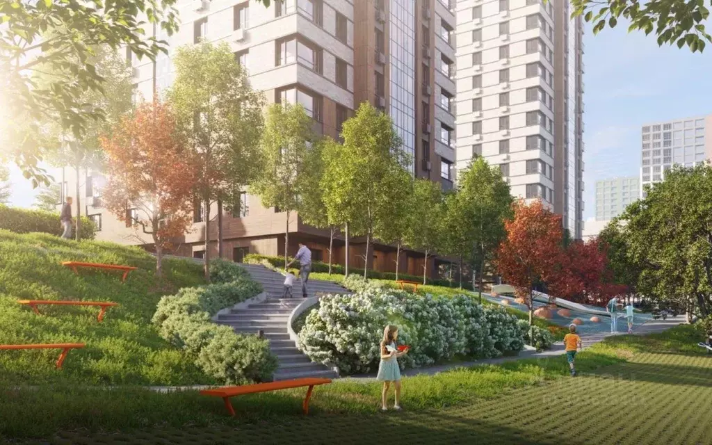 1-к кв. Хабаровский край, Хабаровск Грин 2 жилой комплекс (36.6 м) - Фото 2