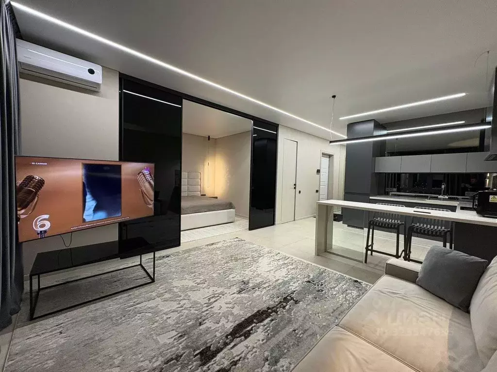 1-к кв. Татарстан, Казань ул. Алексея Козина, 2 (45.0 м) - Фото 1