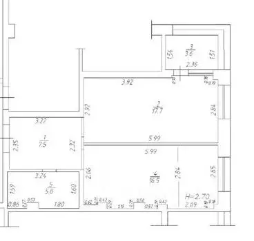 1-к кв. Краснодарский край, Анапа ул. Ленина, 195 (50.0 м) - Фото 2