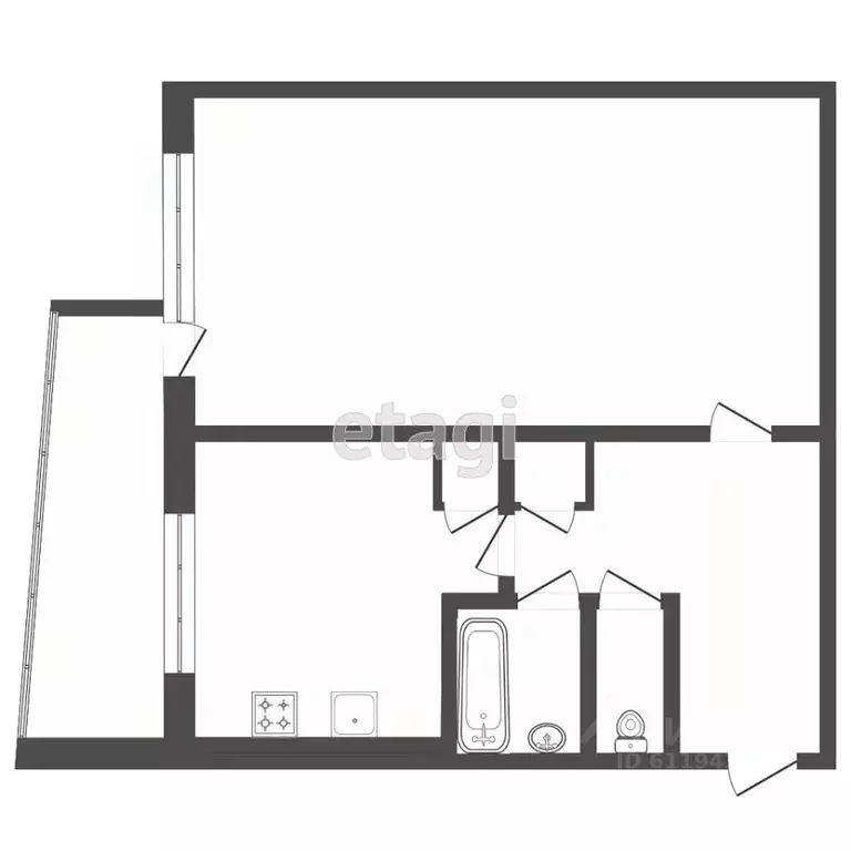 1-к кв. Мордовия, Саранск ул. Тани Бибиной, 1к2 (26.7 м) - Фото 1