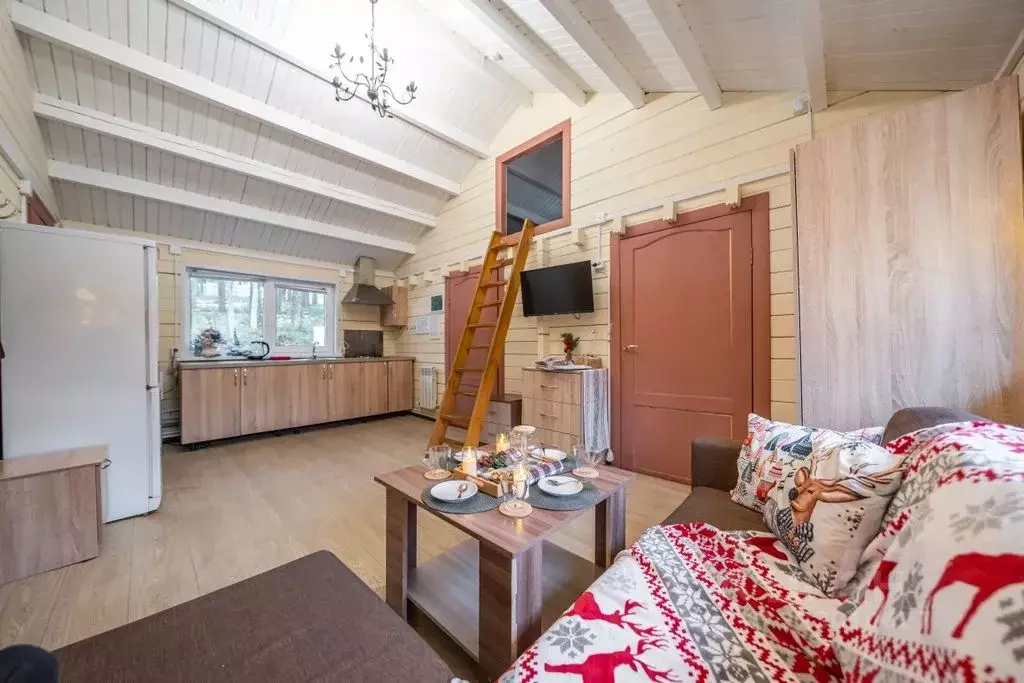 Дом в Ленинградская область, Приозерский район, Ромашкинское с/пос, ... - Фото 2