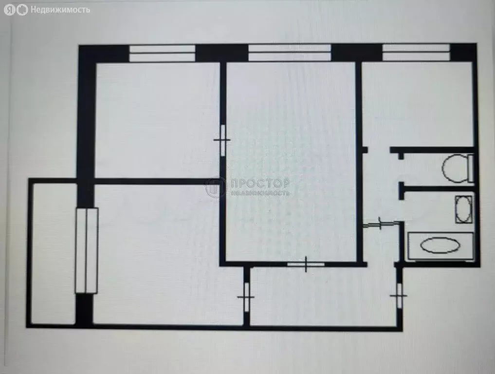 3-комнатная квартира: Москва, улица Лавочкина, 6к2 (50 м) - Фото 2