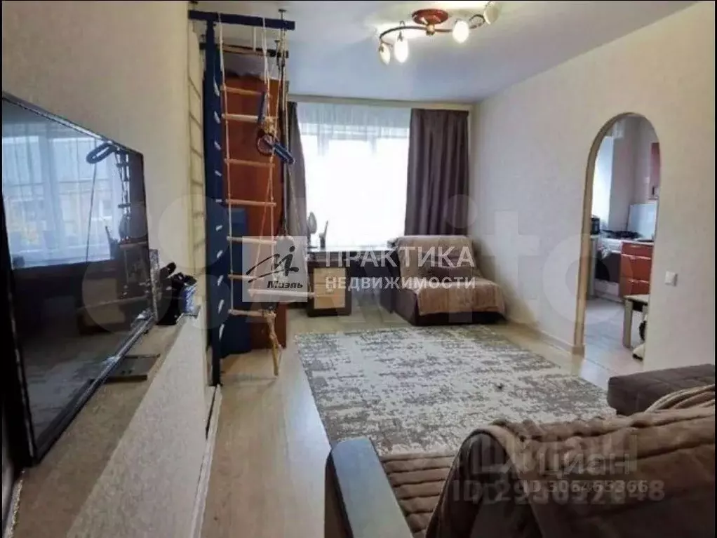 1-к. квартира, 31,9 м, 4/4 эт. - Фото 1