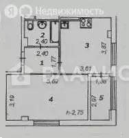 1-комнатная квартира: Белгород, Кирпичная улица, 65с2 (43.7 м) - Фото 0