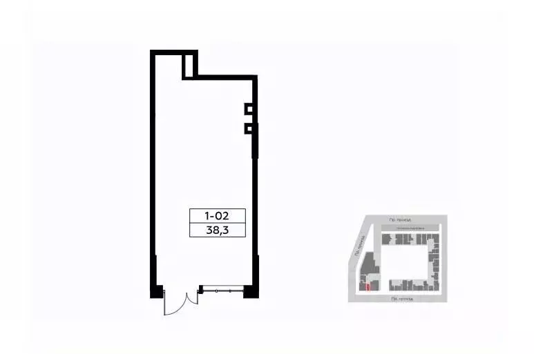 Помещение свободного назначения в Москва Родные кварталы жилой ... - Фото 1