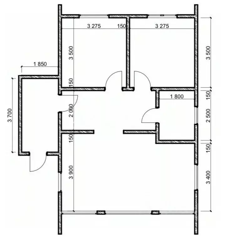 Дом в Пензенская область, с. Бессоновка ул. Дальняя, 126 (78 м) - Фото 2
