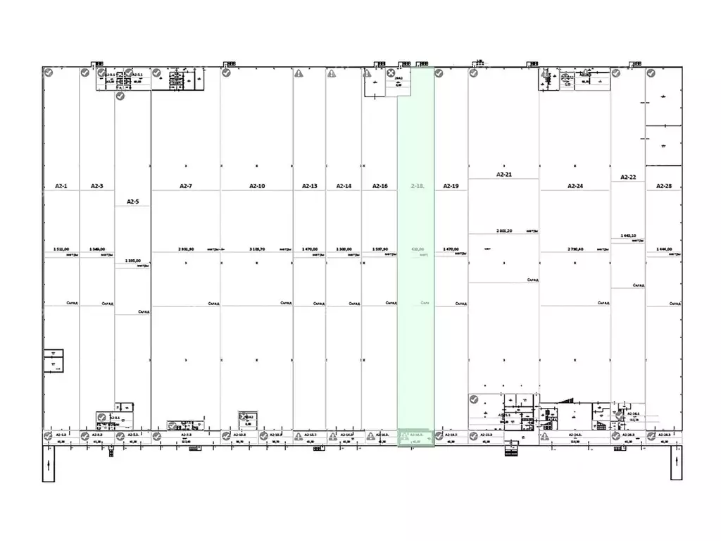 Склад в Ленинградская область, Всеволожский район, Бугровское ... - Фото 2