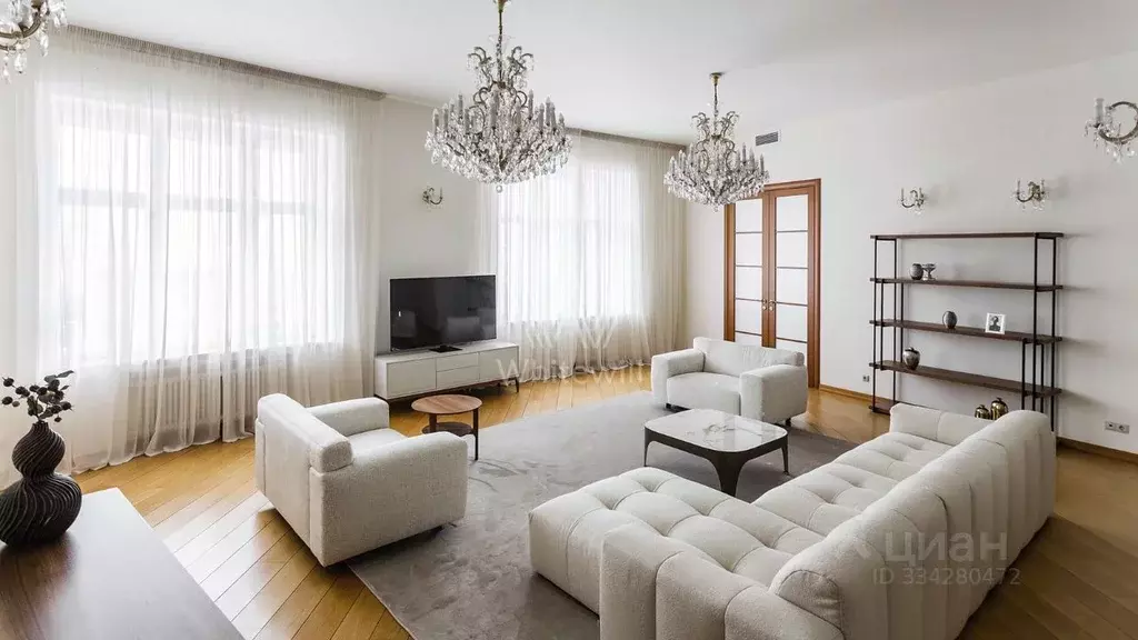 3-к кв. Москва Тверская ул., 9 (140.0 м) - Фото 1