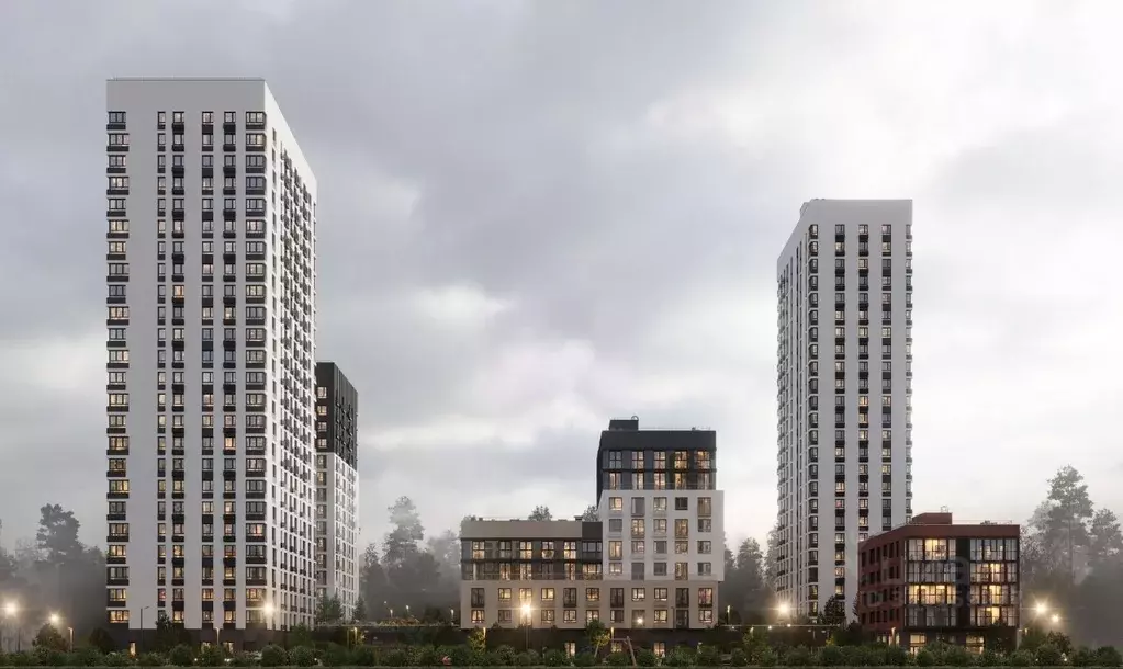 3-к кв. Свердловская область, Екатеринбург ВИЗ жилрайон, Риверсайд ... - Фото 0
